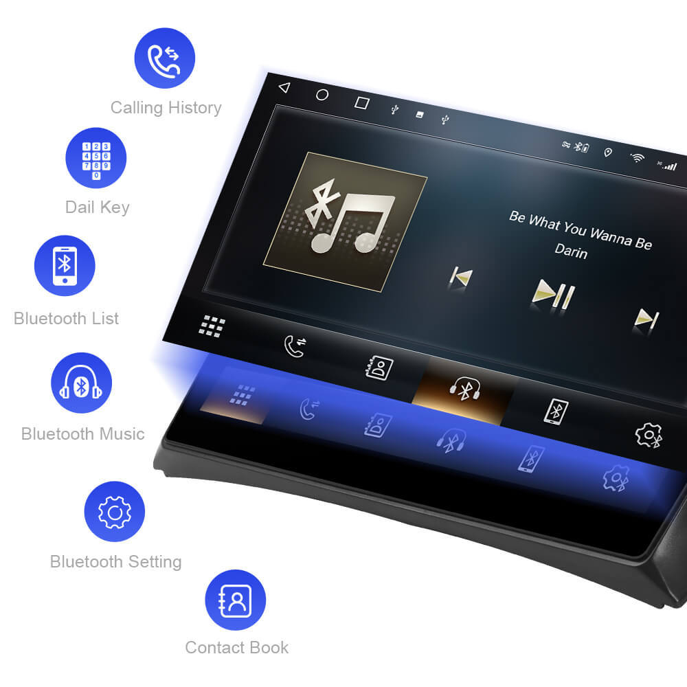 NEW UPGRADE! T72 9 inch 1280*720P Car Radio Multimedia For Volkswagen VW Transporter Multivan T5 Caravel