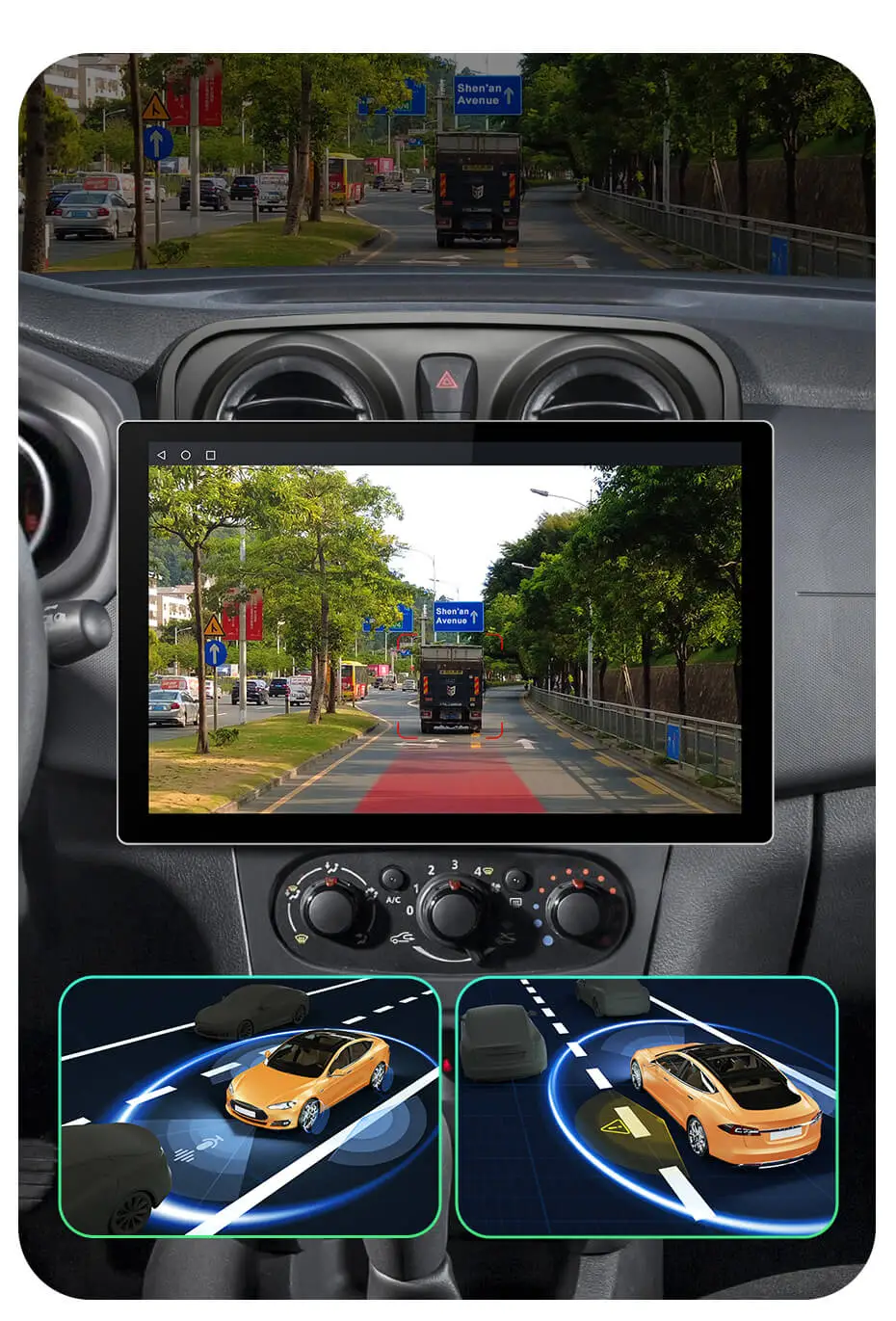 ISUDAR 2K 13.1'' Android Car Radio Player For Renault Logan 2 2012