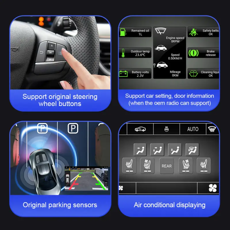ISUDAR 13.1'' Android 10 Car Multimedia Radio Carplay Player For Skoda Octavia A5 2009 2010 2012 2013