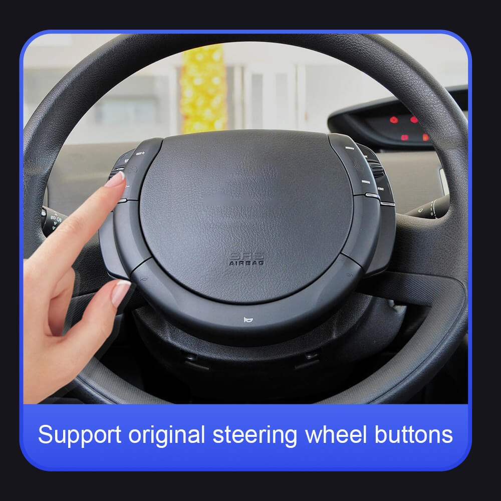 ISUDAR 2K 13.1'' Android 10 Car Multimedia Radio Player Navi For Citroen C4 C-Triomphe C-Quatre 2004-2009