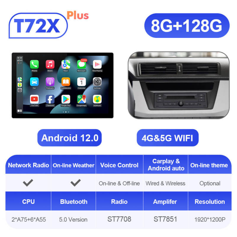 ISUDAR 2K 13.1 Inch 8 Core Android 10 Car Radio For Skoda Fabia 2015 2016 2017 2018 2019