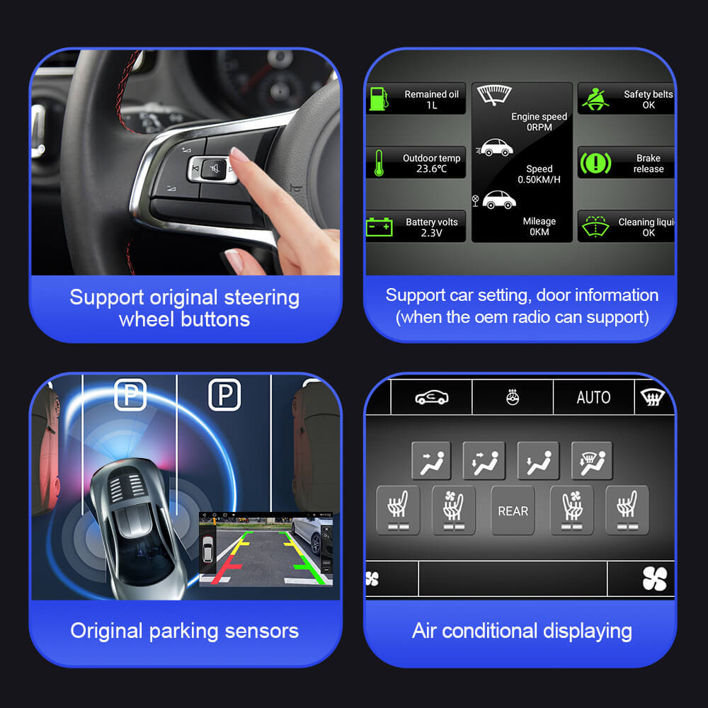 ISUDAR 2K 13.1 Inch 8 Core Android 10 Car Radio For Skoda Fabia 2015 2016 2017 2018 2019