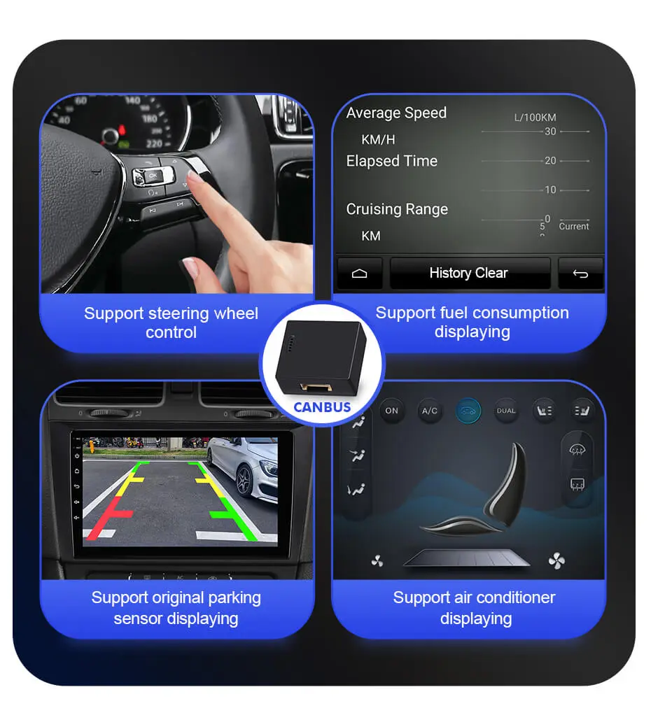 für VW Golf 6 AJ Apple CarPlay Android Auto Radio DAB+ USB Bluetooth  Navigation