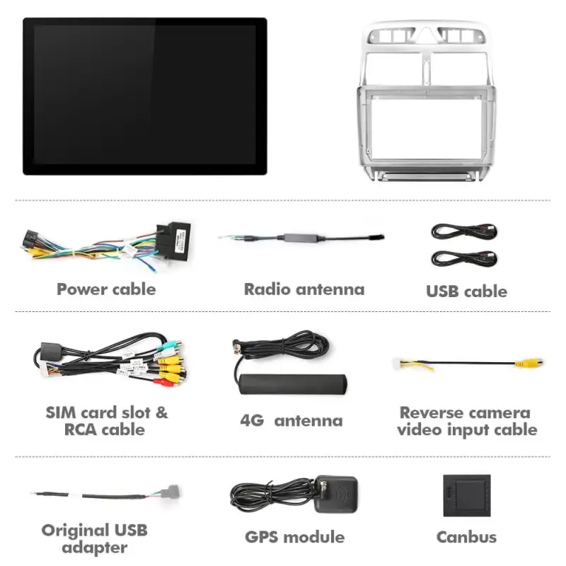 ISUDAR 2K 13.1 Inch 8 Core Android 10 Car Radio For PEUGEOT 307 SW 307 2002 - 2013 Auto
