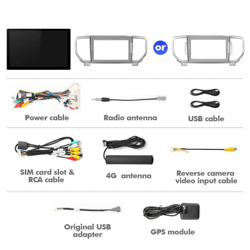 ISUDAR 2K 13.1 Inch Car Radio For KIA Sportage 4 KX5 2016 - 2018 2019-2021 