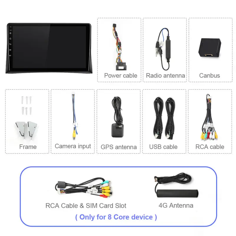NEW UPGRADE! T72 9 inch 1280*720P Car Radio Multimedia For Volkswagen VW Transporter Multivan T5 Caravel