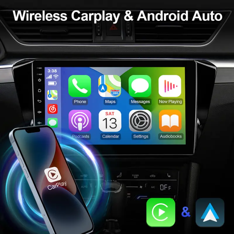 T72 QLED Car Radio Multimedia Player Navigation stereo Navi For Skoda Superb 3 2016-