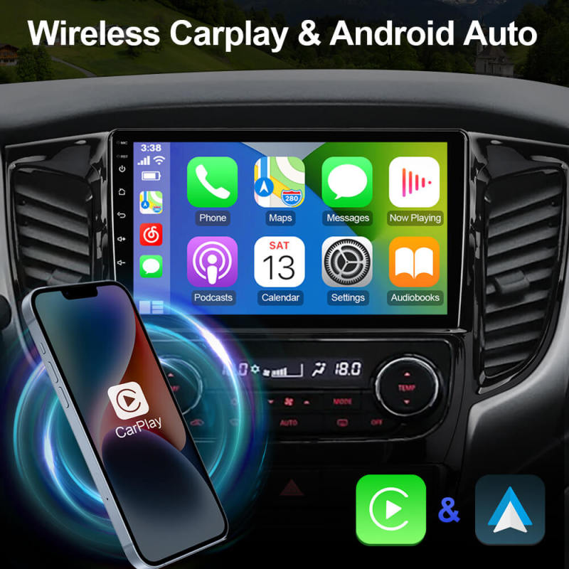 T72 Android 12 8 Core Car Radio Player For Mitsubishi Triton 2017-2022 Mirror Link Carplay