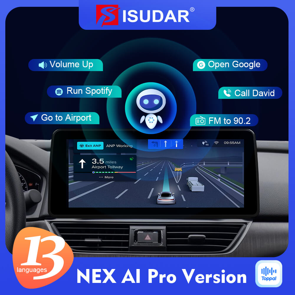 ISUDAR  Voice Control Pro version Voice assistance Passcode For ISUDAR PX6/T72 model Toppal