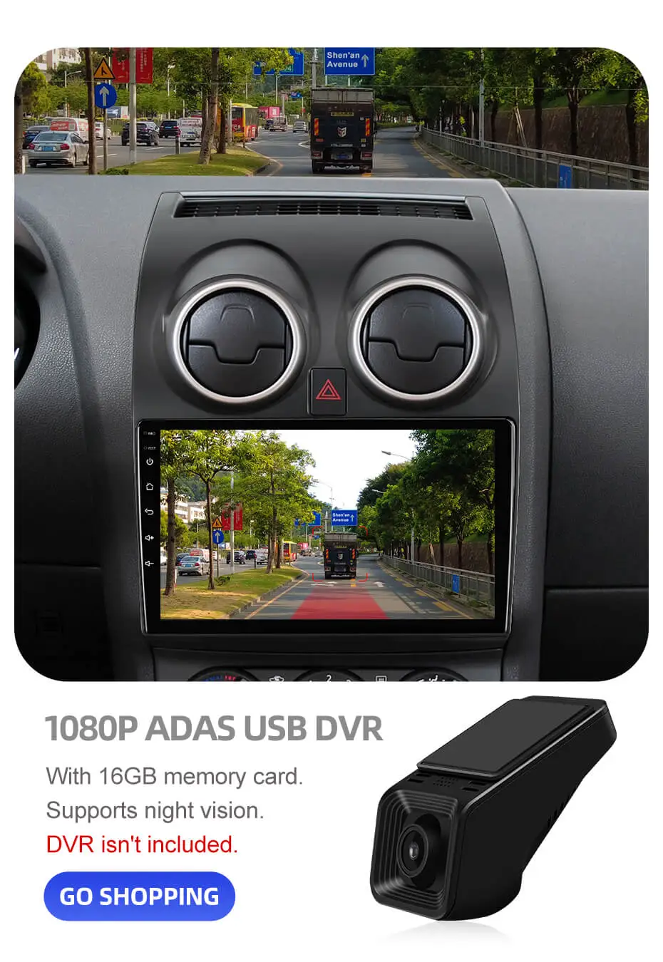  Multimedia Car Radio Android Compatible with Nissan Qashqai J10  2006-2016 AI Voice Video Player Navigation Stereo 4G Auto Carplay 2din  Autoradio (Color : 4core 2 32G Cam) : Electronics