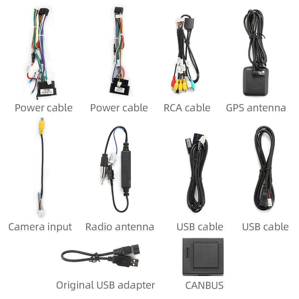 Isudar Android 10 Car Radio Multimedia GPS For VW/Volkswagen/Touareg/Transporter T5