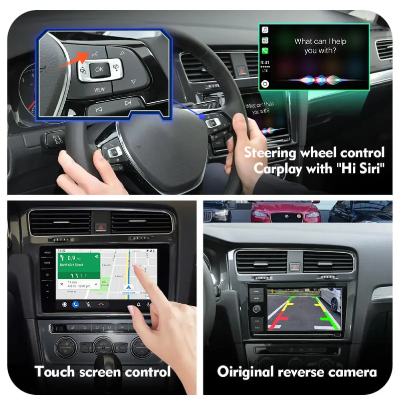 Carlinkit Wireless Apple Carplay Adapter For  VW/Volkswagen/Golf/Polo/Tiguan/Passat/b8/SEAT/Leon/Skoda/Octavia/Audi MMI MIB System