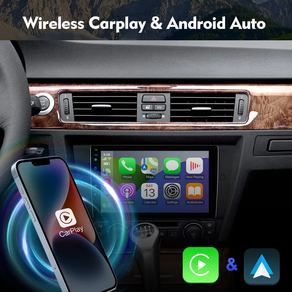 Eonon E90X6S 9" Android 13 QLED Car Radio For BMW E90/E92/E93 – 6GB RAM 64GB GPS