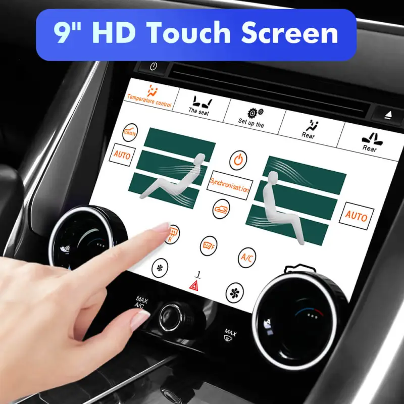 AC Panel 9 inch Touch LCD Screen For Range Rover Sport L494 L405 (2014-2017) Climate Control Car Air Conditioning Board