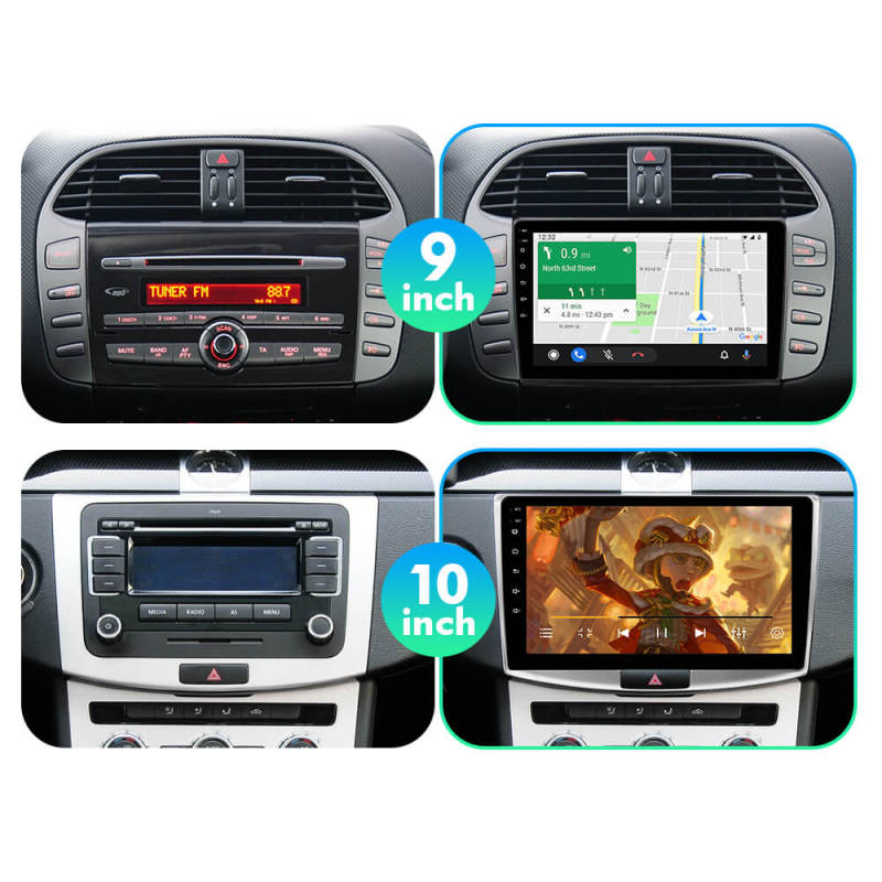 9inch 10inch 13.1inch T68B RDS Universal Car Multimedia Player Android  Radio Stereo Navigation