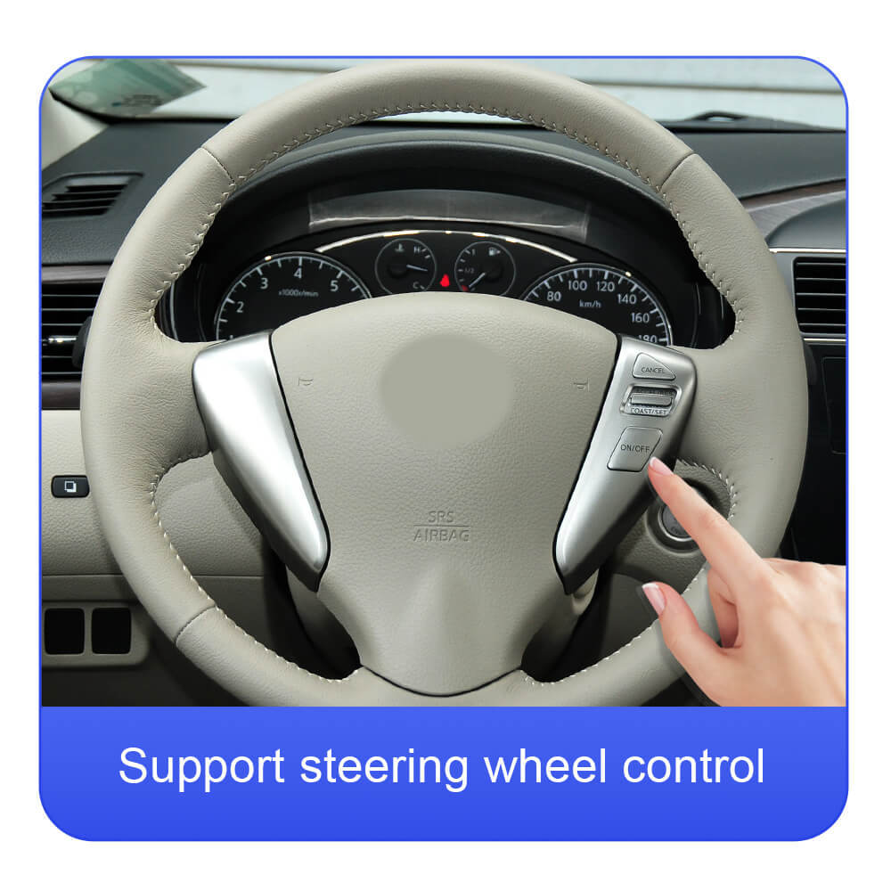 ISUDAR Android 12 Tesla Style Vertical Screen Car Radio for Nissan Tiida C11 2004-2013 Multimedia Player