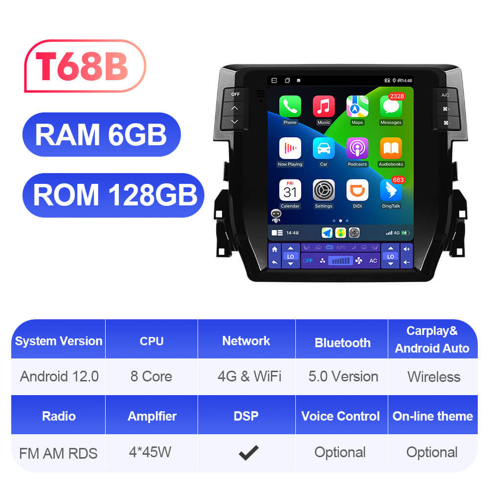 ISUDAR Android 12 Tesla Style Car Radio For Chevrolet Captiva 2006-2012 Auto Multimedia