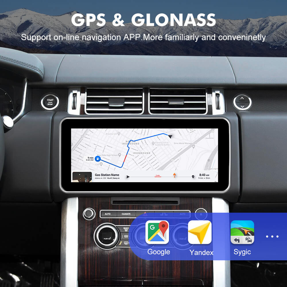 ISUDAR For Range Rover Vogue 2013-2017 Car Radio Rotatable 1920*720P Screen Multimedia Qualcomm 6125 Car head unit stereo