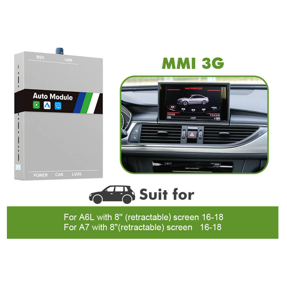 Carlinkit Wireless Apple Carplay AA Modem For Audi A5/S5/A4/A3/A1 A6 A7 A8 Q2 Q3 Q5 Q7 B9 S5