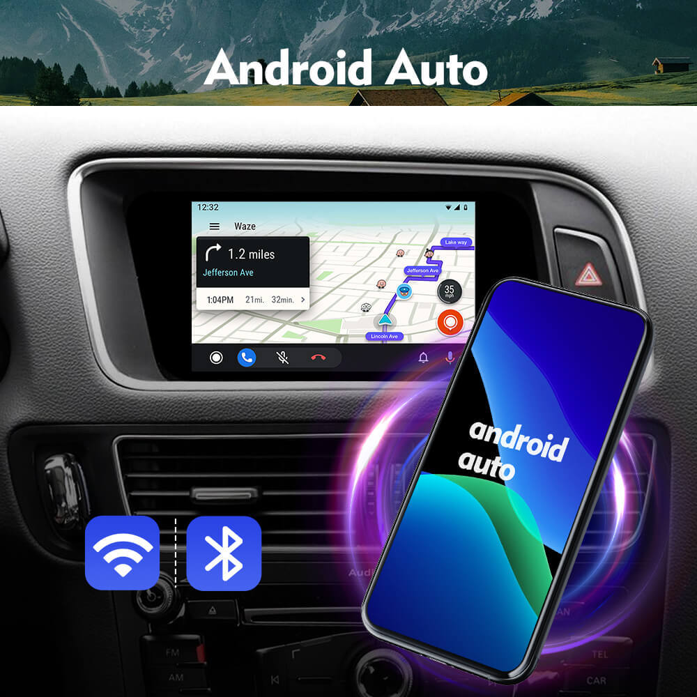 Carlinkit Wireless Apple Carplay AA Modem For Audi A5/S5/A4/A3/A1 A6 A7 A8 Q2 Q3 Q5 Q7 B9 S5