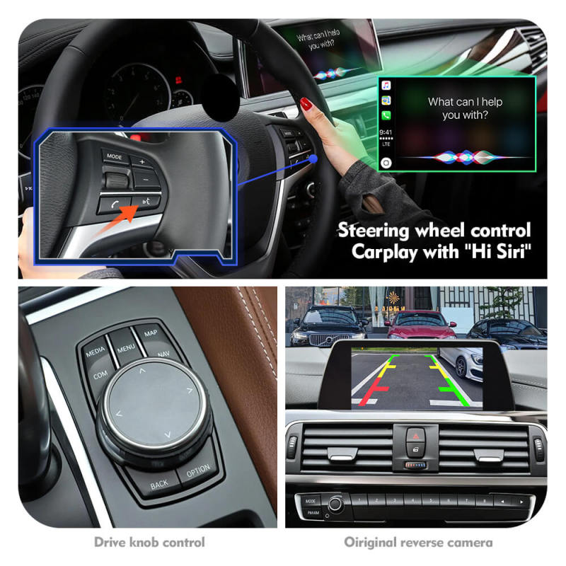 ISUDAR Apple Full Screen Carplay for BMW CIC NBT EVO System