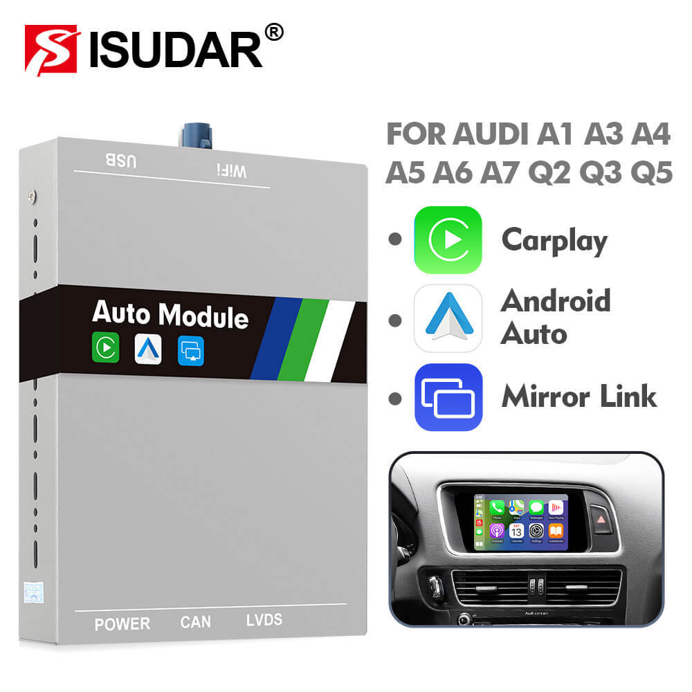 Carlinkit Wireless Apple Carplay AA Modem For Audi A5/S5/A4/A3/A1 A6 A7 A8 Q2 Q3 Q5 Q7 B9 S5
