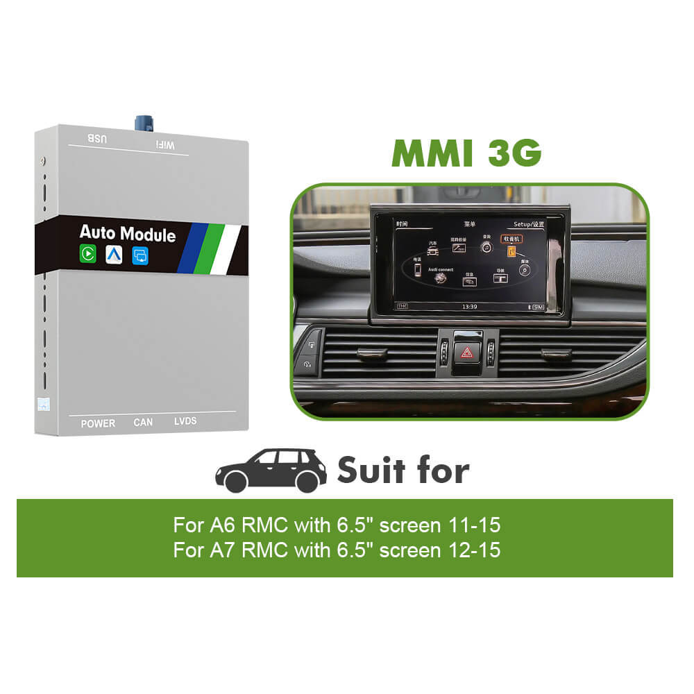 Carlinkit Wireless Apple Carplay AA Modem For Audi A5/S5/A4/A3/A1 A6 A7 A8 Q2 Q3 Q5 Q7 B9 S5