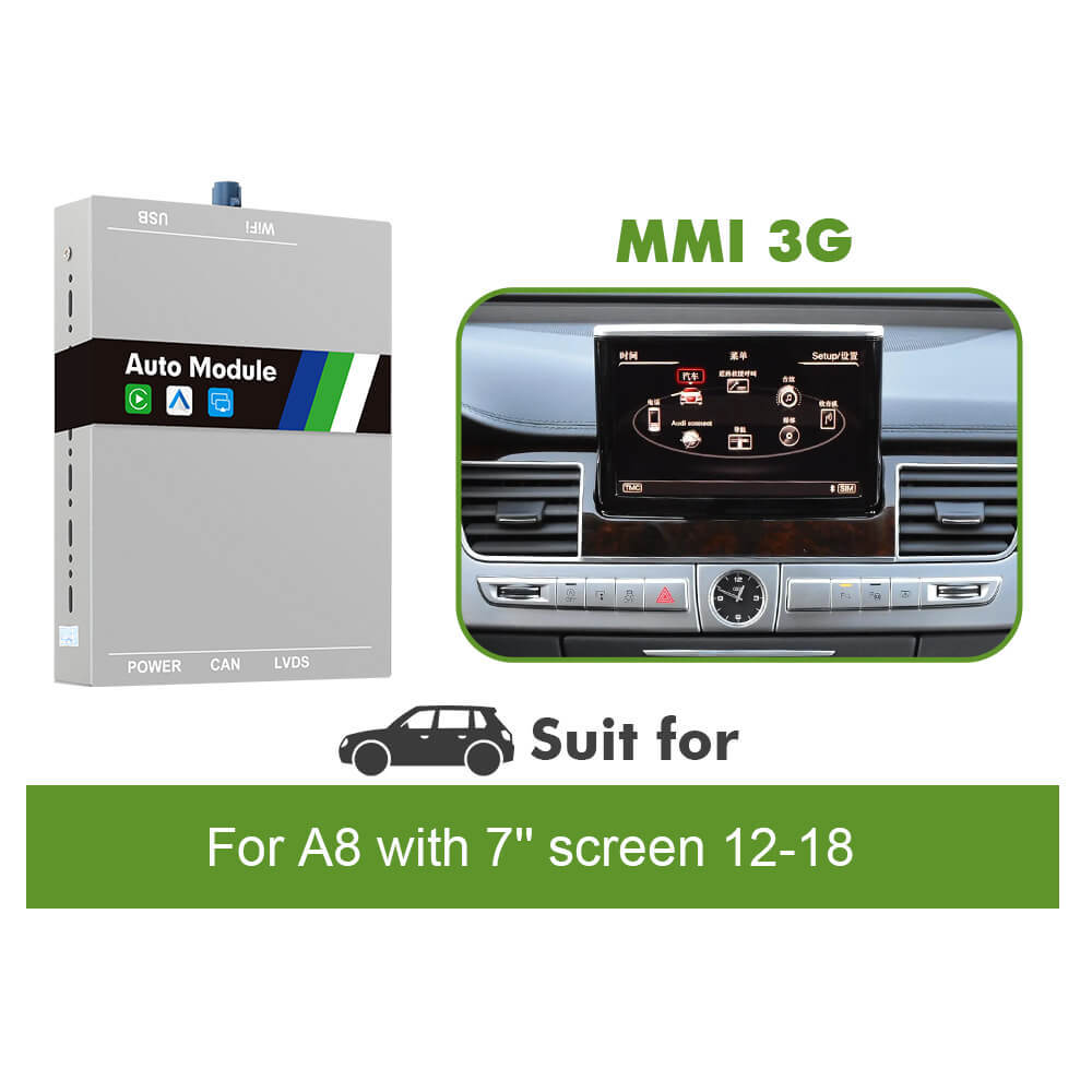 Carlinkit Wireless Apple Carplay AA Modem For Audi A5/S5/A4/A3/A1 A6 A7 A8 Q2 Q3 Q5 Q7 B9 S5