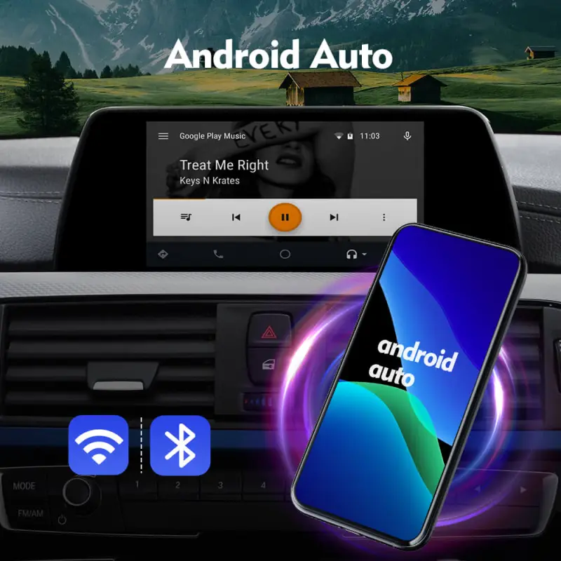 ISUDAR Apple Full Screen Carplay for BMW CIC NBT EVO System
