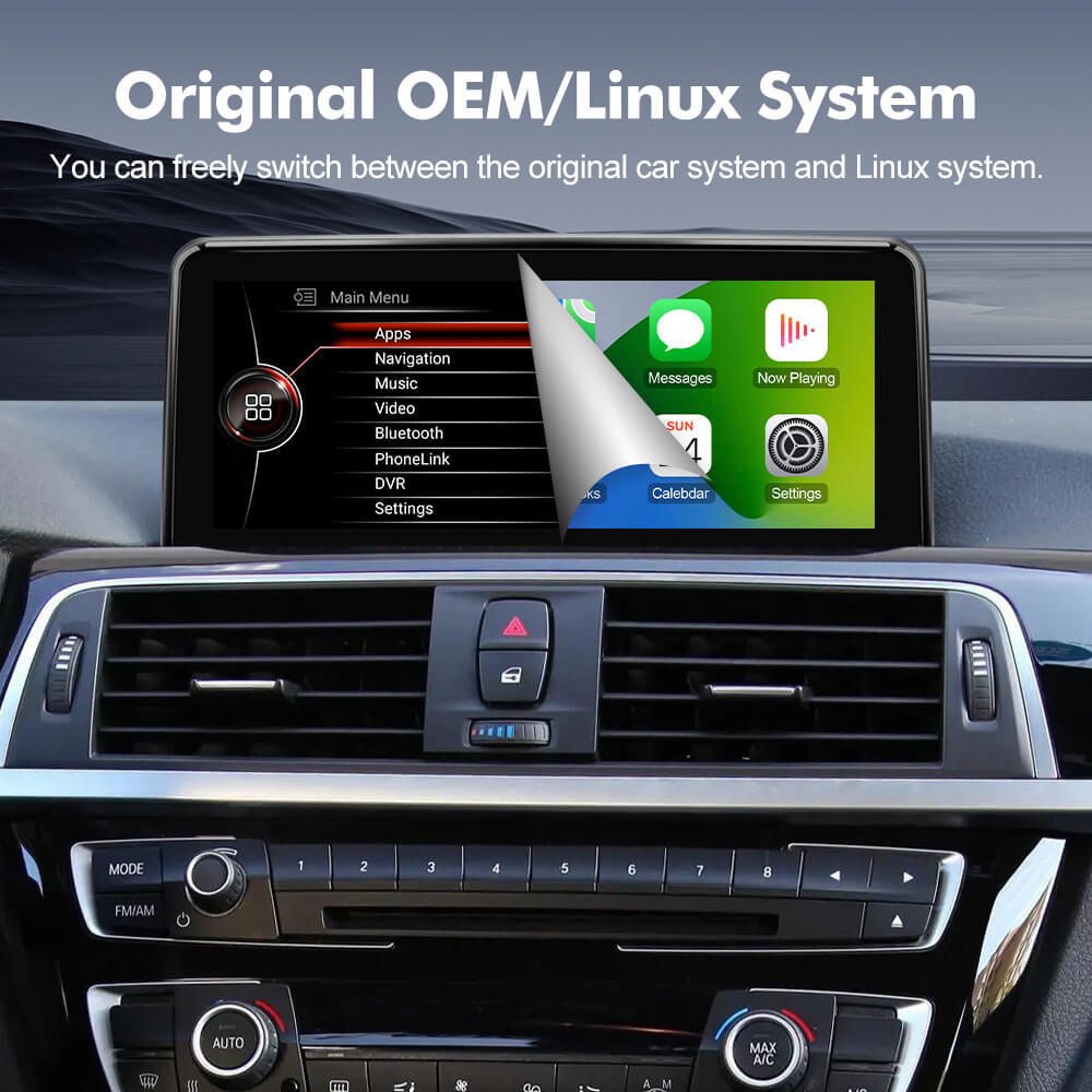 ISUDAR 10.25 inch Linux touch screen Wireless Carplay and Android Auto for BMW 1 2 Series NBT system F20/F21/F22 2013-2015