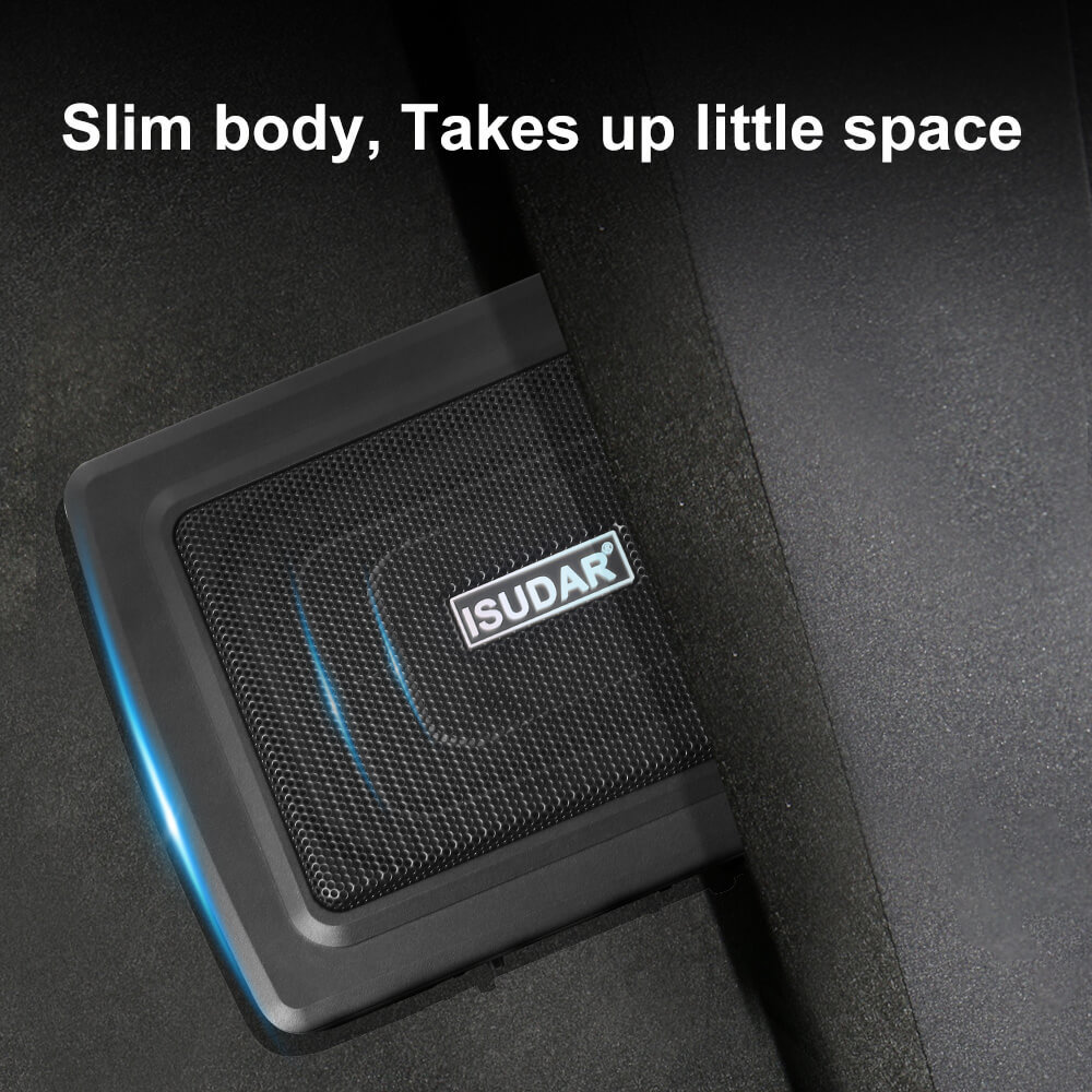 ISUDAR SU6901 Car Underseat Subwoofer Active Amplifier