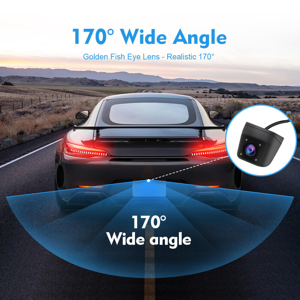 Isudar Rear View Parking Camera AHD 1920*1080P Waterproof Antijamming Suit For ISUDAR Android Series Car Stereo