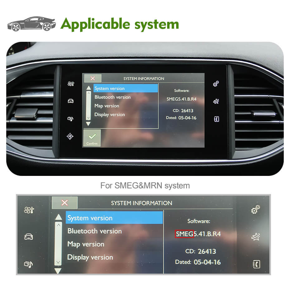 For Peugeot & Citroen 308,408,C5,C6, C4,Sega,4008,5008 DS Wireless c