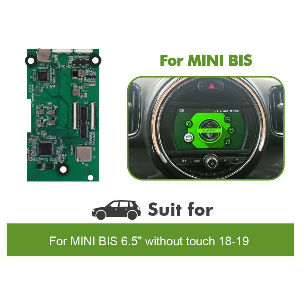 For BMW BIS System 6.5"inch Screen Carplay Android Auto Adapter