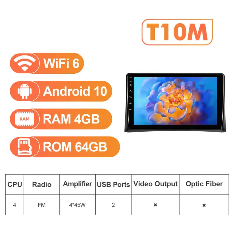 NEW! Android 13 Car Radio For Volkswagen VW Transporter Multivan T5 Caravel 9 inch screen Wifi 6