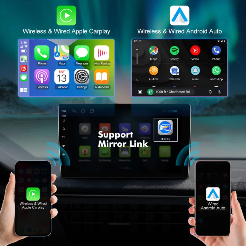 NEW! Android 13 Car Radio For Volkswagen VW Transporter Multivan T5 Caravel 9 inch screen Wifi 6