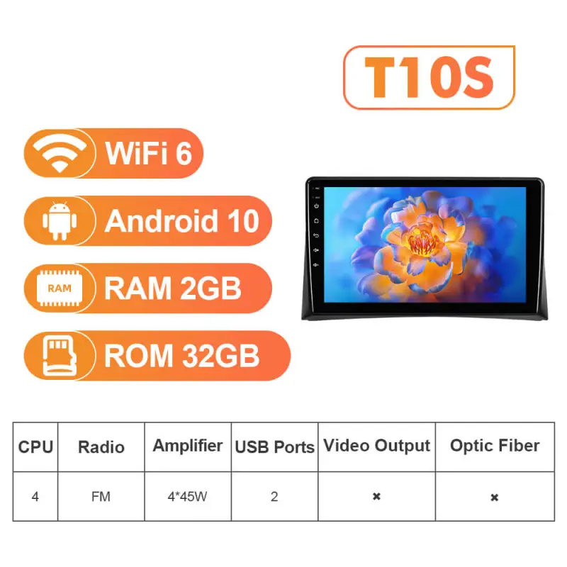 NEW! Android 13 Car Radio For Volkswagen VW Transporter Multivan T5 Caravel 9 inch screen Wifi 6