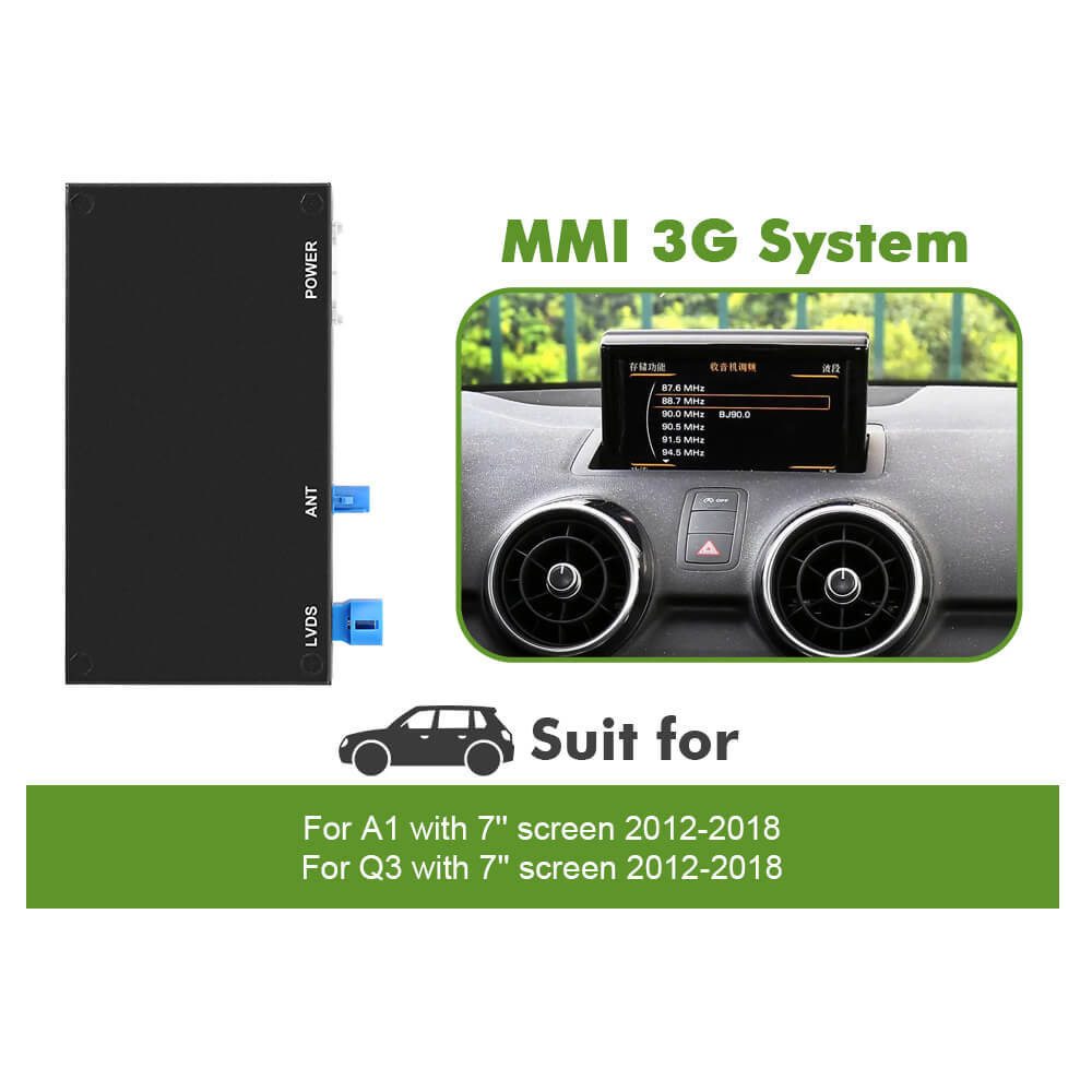 NEW! Carlinkit Wireless Apple Carplay AA Modem For Audi A5/S5/A4/A3/A1 A6 A7 A8 Q2 Q3 Q5 Q7 B9 S5