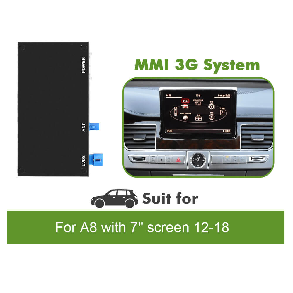 NEW! Carlinkit Wireless Apple Carplay AA Modem For Audi A5/S5/A4/A3/A1 A6 A7 A8 Q2 Q3 Q5 Q7 B9 S5