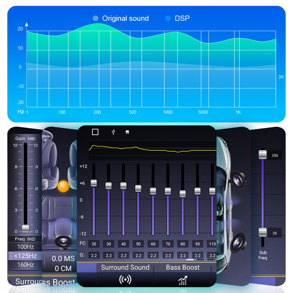 NEW! ISUDAR Android 13 For BMW 3 Series E46 M3 318/320/325/330/335 1998-2005 9inch 2K HD screen car radio