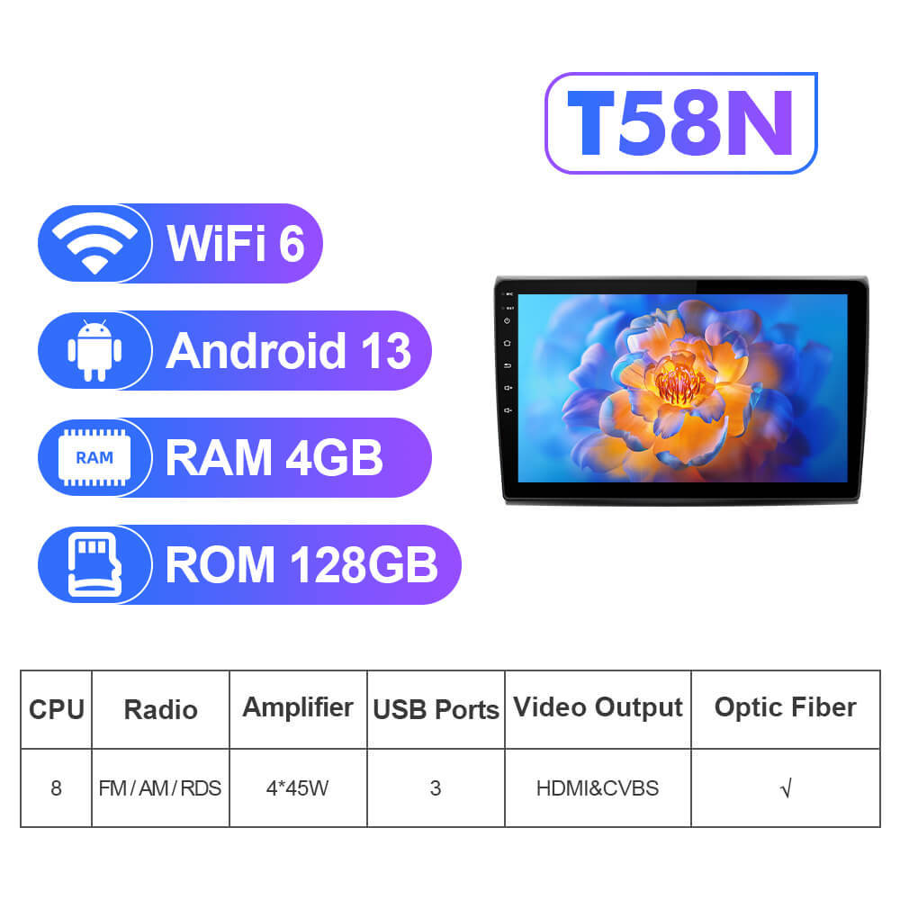 NEW! Android 13 For Fiat Bravo 2007-2012 9inch 2K HD screen car radio