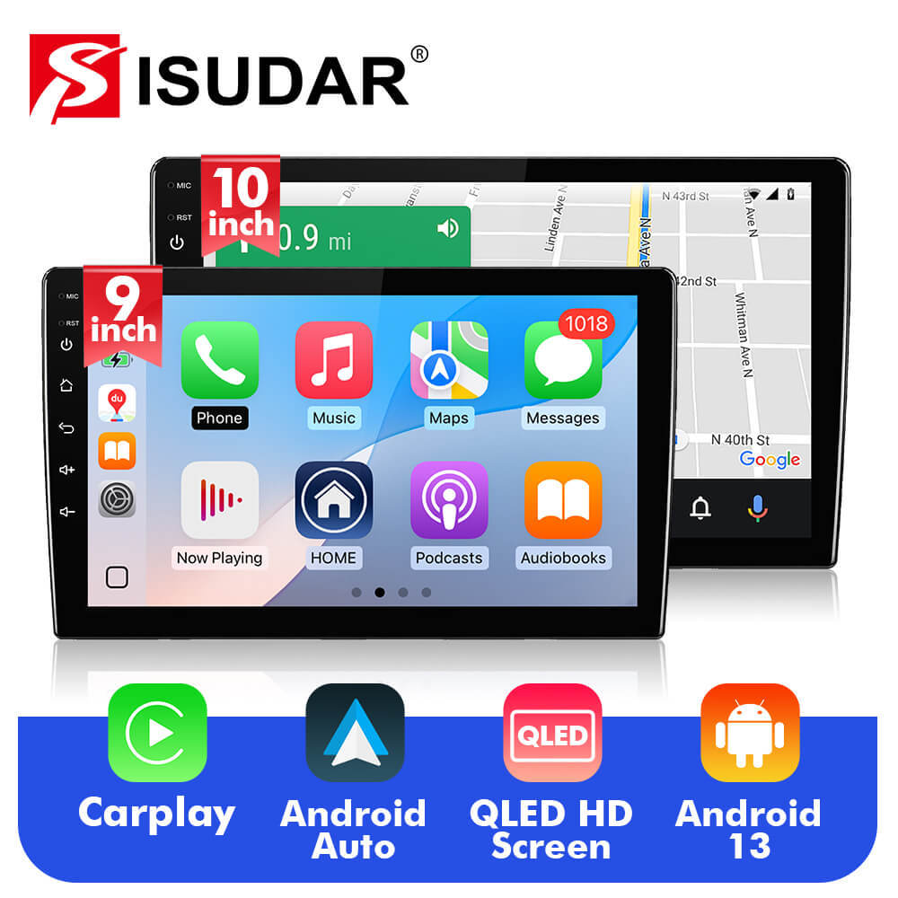 New! Android 13 universal Car Multimedia 9inch 10inch Player Radio Stereo Navigation