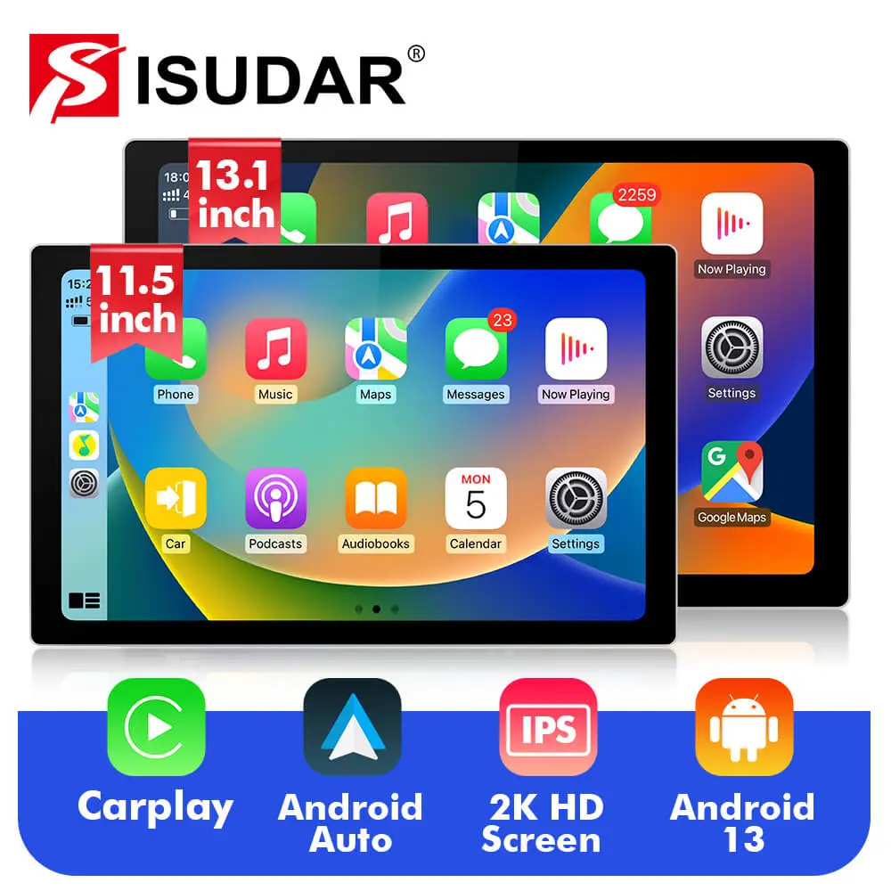 New! Android 13 universal Car Multimedia 11.5inch 13.1inch Player Radio ...