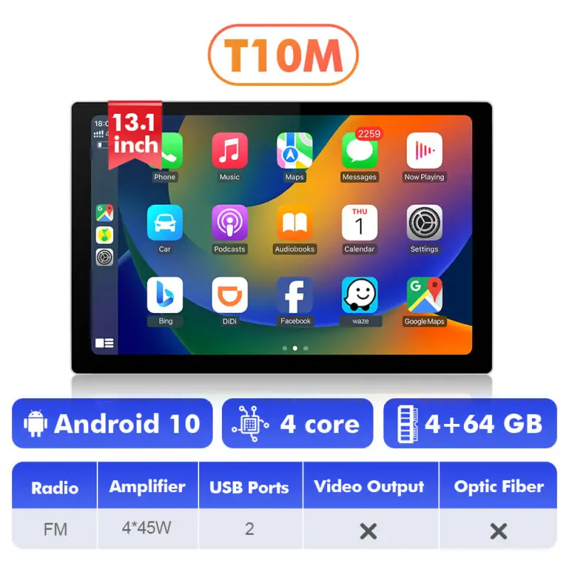 ISUDAR 2K 13.1 Inch 8 Core Android Car Radio For Skoda Fabia 2015 2016 2017 2018 2019