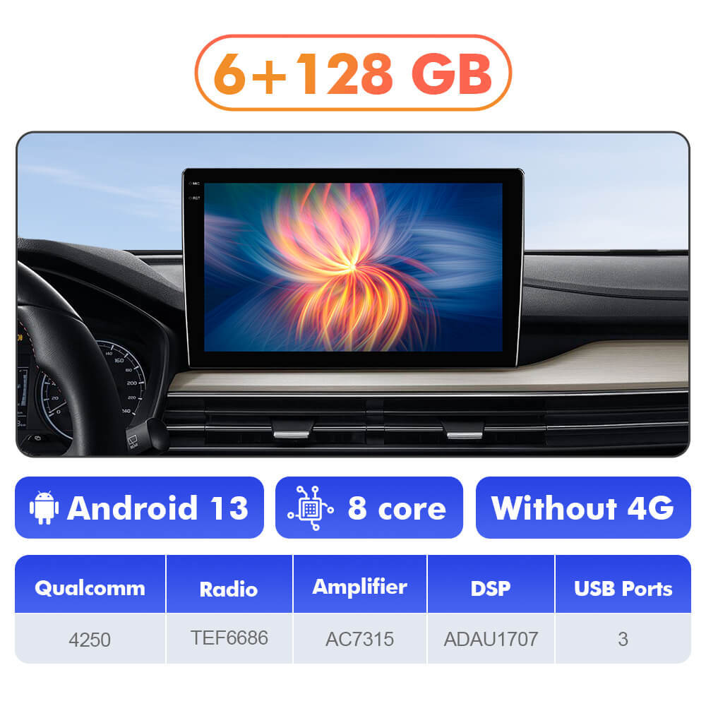 Q6 Qualcomm Android 13 For Jeep Renegade 2014-2018 9inch screen music car radio ADI DSP