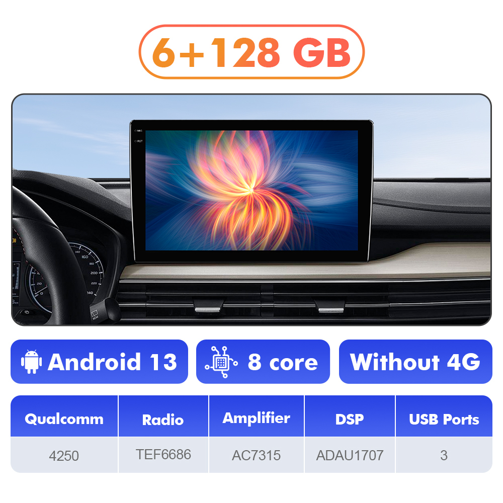 Q6 Qualcomm Android 13 For Fiat Bravo 2007-2012 9" screen music car radio DSP ADAU