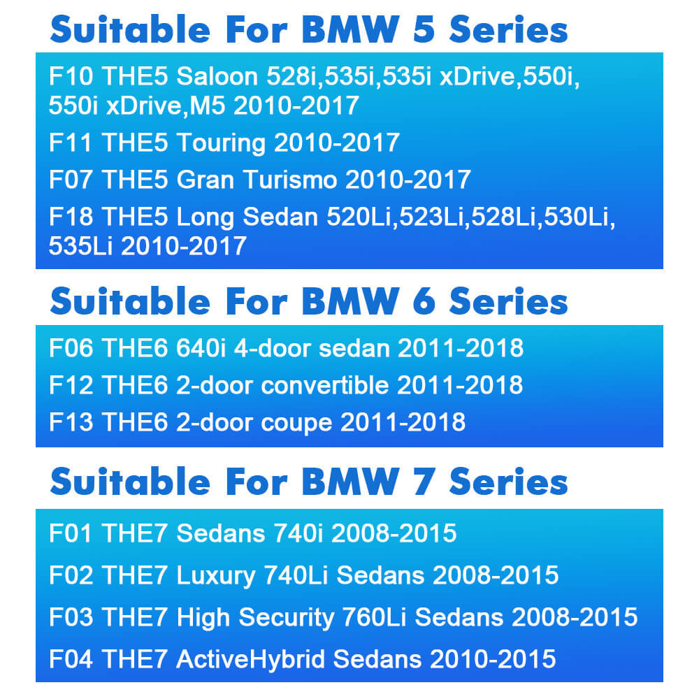 For BMW 5 Series F10/F11/F07/F18/F01/F02/F03 Digital Carplay HUD dashboard Instrumental Cluster Speedometer Screen