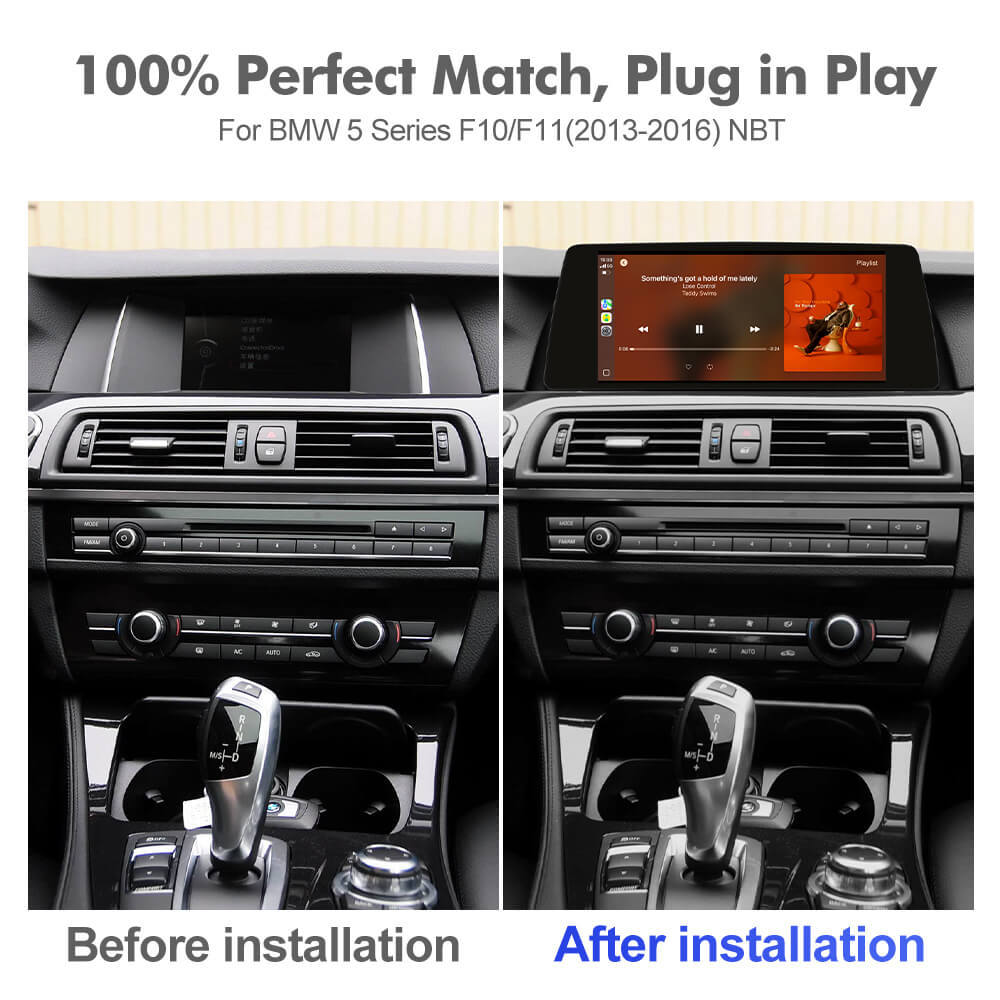 ISUDAR 10.33"Android 13 Car radio For BMW 5 Series F10/F11 2013-2016 NBT