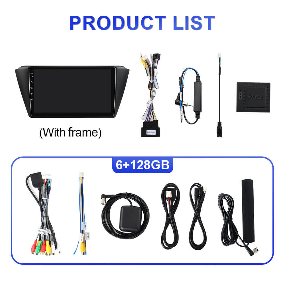 For Skoda Fabia 2015-2019 T75 Upgrade from T72  Android 14 UIS7865 Car Radio