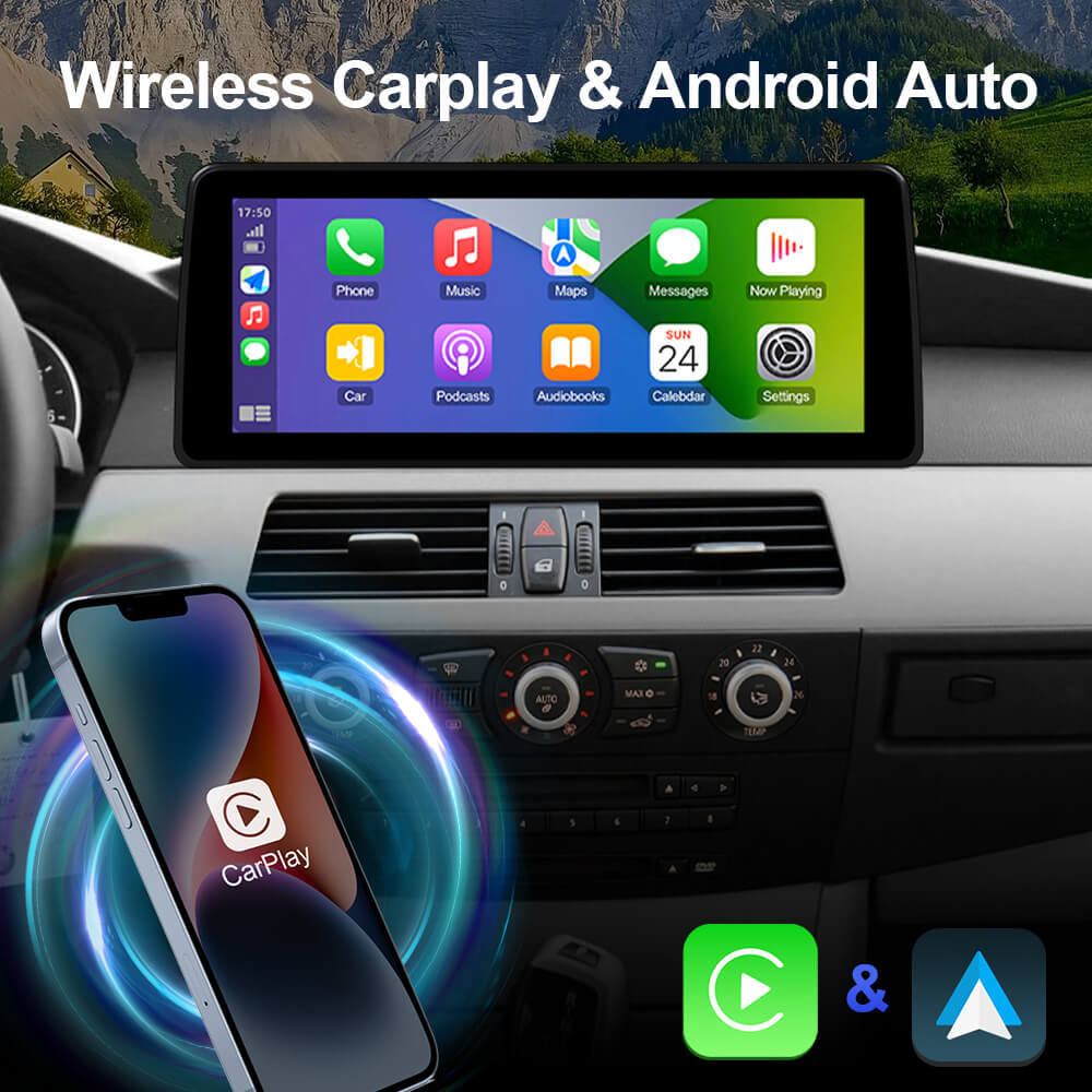 ISUDAR 12.3 Inch Android 12 Car Radio For BMW E60/E61/E62 2004-2008 CCC GPS Auto Multimedia Stereo